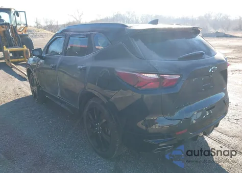 2020 Chevrolet Blazer Awd Rs из США, поврежденный, VIN 3GNKBKRS5LS728498